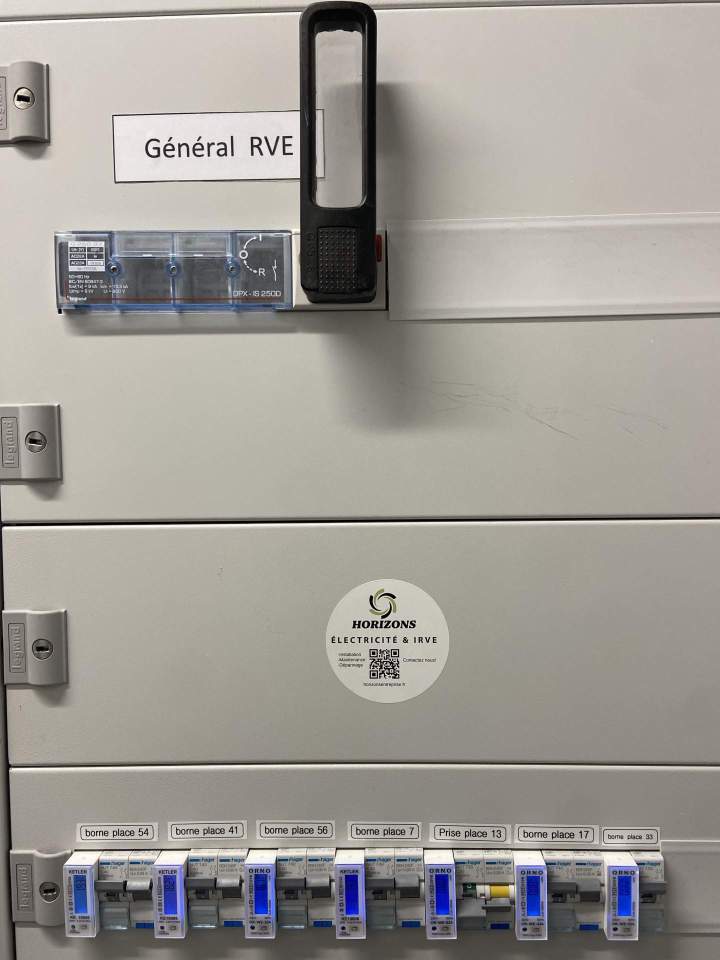 Borne de recharge en copropriété