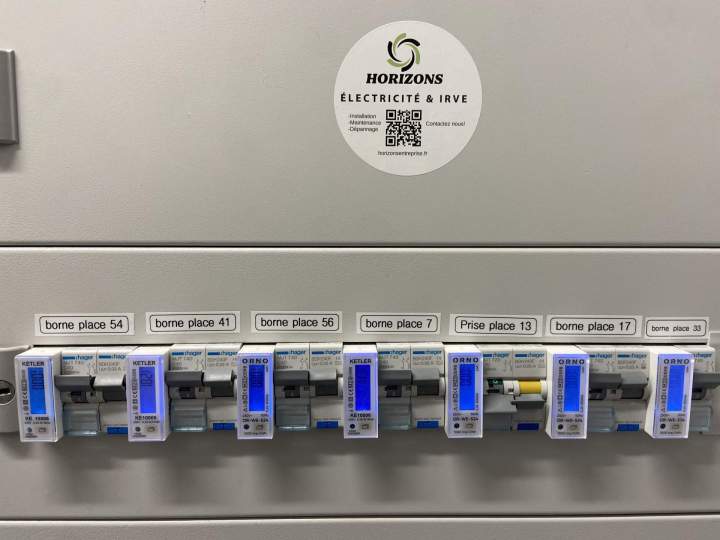 Borne de recharge en copropriété